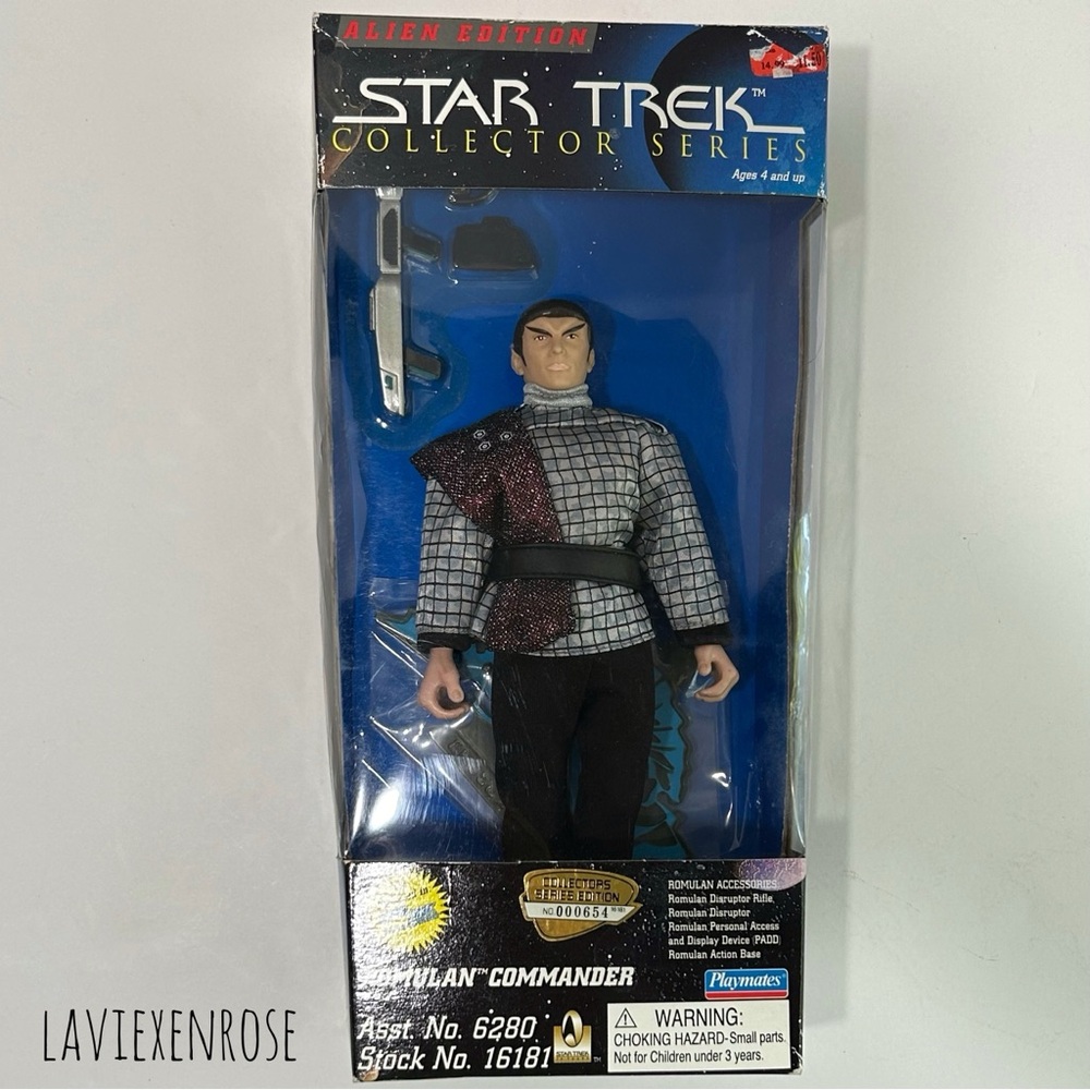 🆕 Star Trek Collector Series Alien Edition Romulan Commander